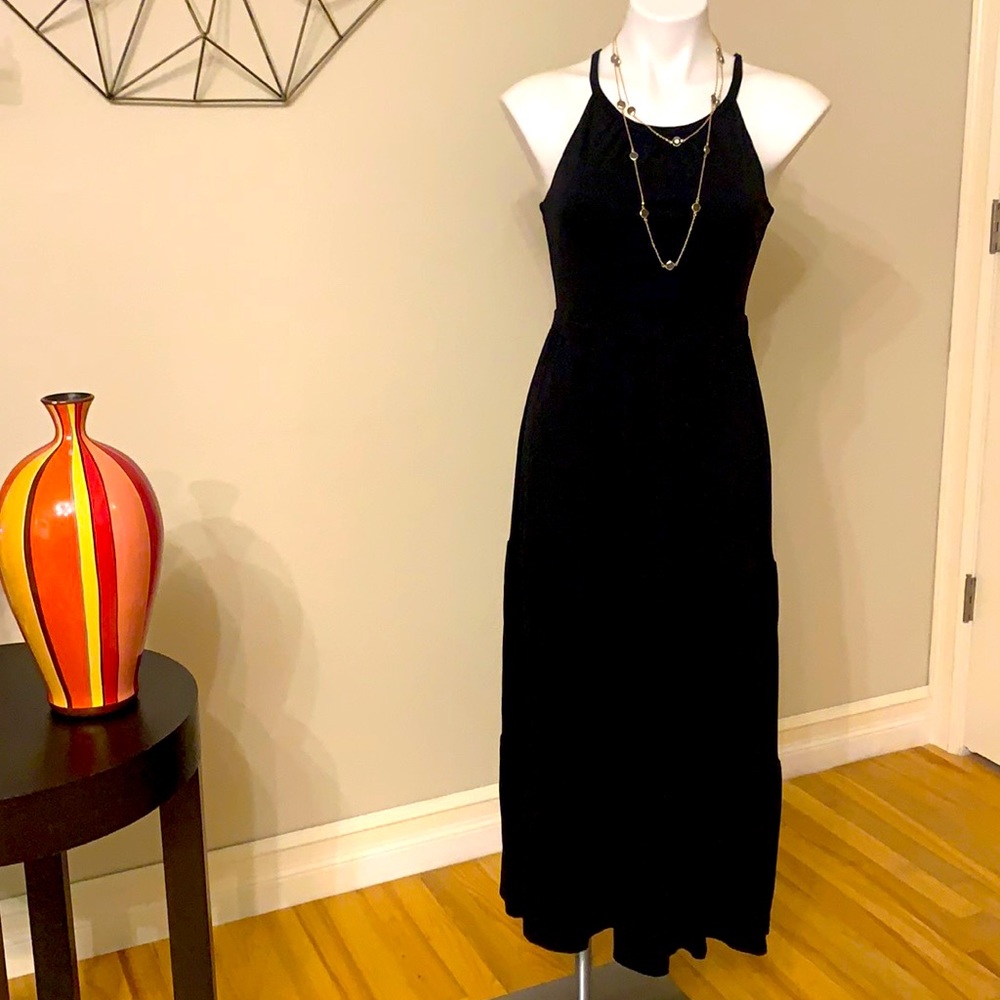 Black old navy knit dress